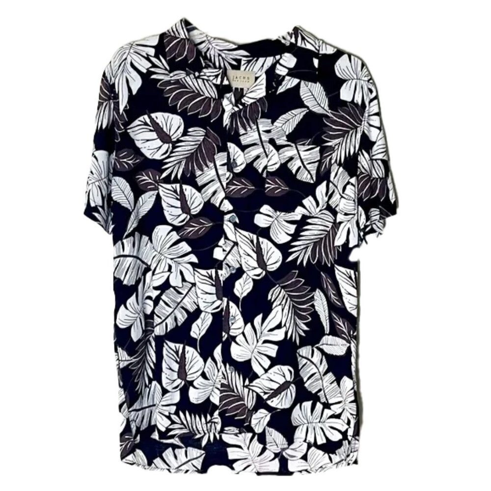 ❤️ JACHS NEW YORK Tropical Shirt Size M